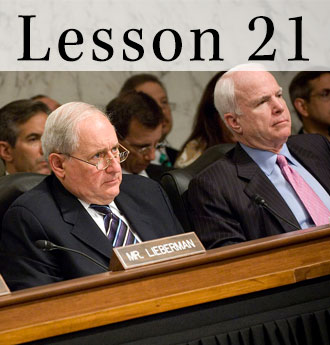 Lesson 21: What is the Role of  Congress in American Constitutional Democracy?